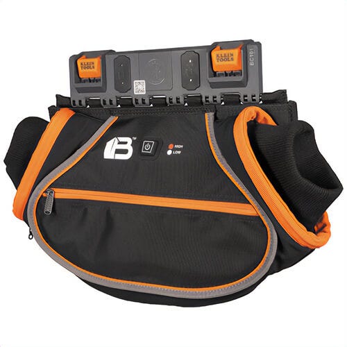 Klein® BC101C Hand Warmer Module, Rail and S-Hook, Nylon and 1680D, Black, Orange,Gray