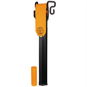 Klein® BC515S Hot Stick Holder, S-Hook, Impact Resistant Nylon, Orange/Gray, 10 lb Capacity