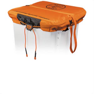 Klein® BC524C Bucket Cover, for use with 1-Man Utility Buckets, Orange