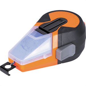 Klein® CHLK50B Auto-Retracting Chalk Line with Blue Chalk, High Impact ABS Case with Rubber Grips