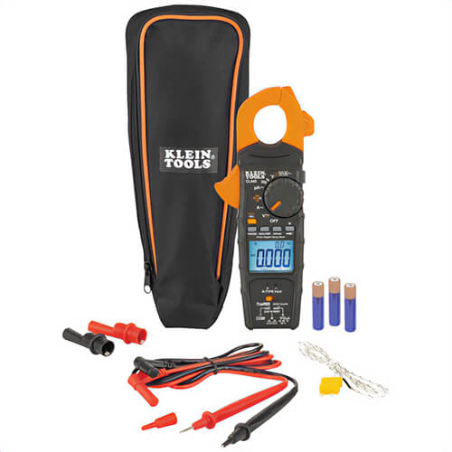 Klein® CL445 Digital HVAC Clamp Meter 750V AC/600V DC Voltage