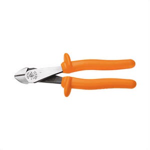 Klein® D2000-28-INS Insulated Heavy-Duty Diagonal Cutting Pliers, 8 in