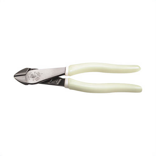 Klein® D200028GLW Diagonal Cutting Plier, High Leverage Hi-Viz, Series: 2000™, 13/16 in L x 1-3/16 in W x 7/16 in Thick Jaw