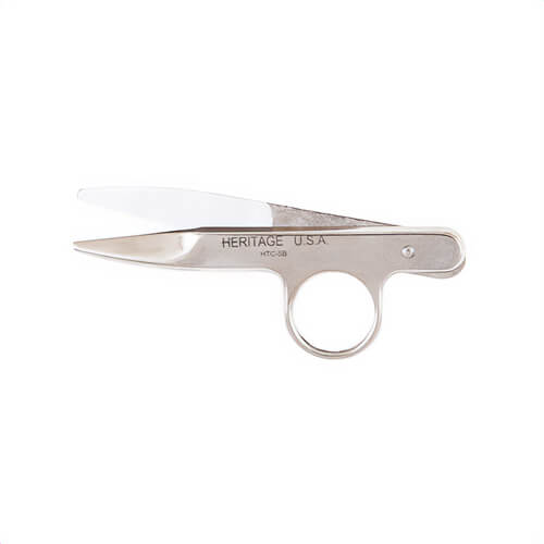 Klein® GHTC5B Heritage Cutlery™ Self-Opening Spring Action Thread clip, 1-3/4 in L of Cut, 4-1/2 in OAL, Blunt Tip, Right Hand