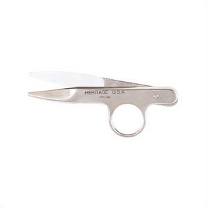 Klein® GHTC5B Heritage Cutlery™ Self-Opening Spring Action Thread clip, 1-3/4 in L of Cut, 4-1/2 in OAL, Blunt Tip, Right Hand