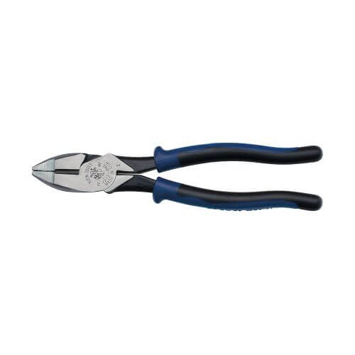 Klein® J2138NE Journeyman™ Adjustable High Leverage New England Nose Side Cutting Plier, Flush Cut, 8.89 in OAL
