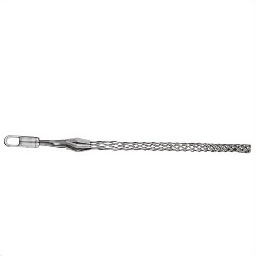 Klein® KPS250-2 Pulling Grip, Heavy Duty, 2 to 2.99 in Cable, Double Weave Mesh, 28 in Mesh Length, Rotating Eye, 6600 lb, Steel