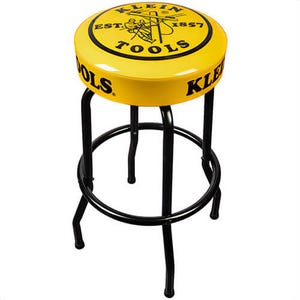 Klein® MBD00135 Counter Stool, Swivel Seat, Yellow