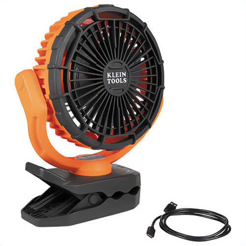 Klein® PJSFM2 Rechargeable Clamping Fan