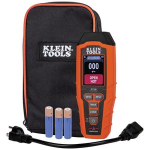 Klein® RT390 Circuit Analyzer to inspect AFCI & GFCI devices