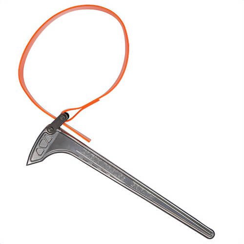 Klein® S18HB Grip-It™ Strap Wrench, 1-1/8 to 8 in, 18 in Handle