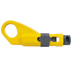 Klein® VDV110-095 Coaxial Cable Radial Stripper, RG59/RG6/RG6Q/RG11/RG7 Coaxial Cable, 5-1/4 in OAL, Steel Body