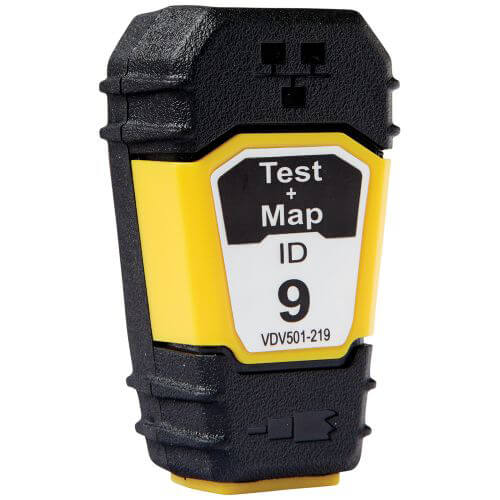 Klein® VDV501-219 Test-n-Map™ Replacement Remote, For Scout® Pro 3 Tester, No. 9, Overmold Grip, Polycarb/Rubber/Steel