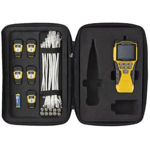 Klein® VDV501-853 Scout® Pro 3 Cable Tester Kit, 2000 ft L Wire, Backlit LCD Display