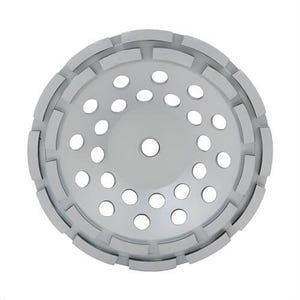 Lackmond® SPPGC4.5DN Double Row High Frequency Welded Cup Wheel, 4-1/2 in dia