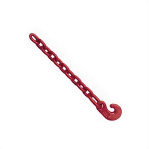 Lebus® 1091532 L-180 Spectrum 8® Winchline Tail Chain, 1-1/4 in Trade, 73200 lb Load, 24 in L