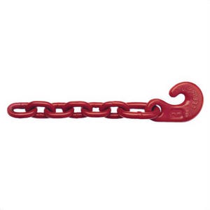 Lebus® 1091525 L-180 Spectrum 8® Winchline Tail Chain, 1 in Trade, 47700 lb Load, 24 in L
