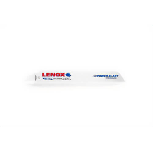 Lenox® Lazer® 201789114R Shatter-Resistant Straight Reciprocating Saw Blade, 9 in L x 1 in W, 14 TPI, Steel Body