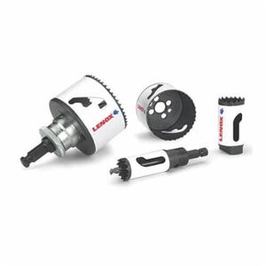 Lenox® Speed Slot® 3002424L Hole Saw with T2 Technology, 1-1/2 in dia, 1-7/8 in D Cutting, Bi-Metal Cutting Edge, 5/8 in Arbor