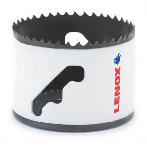 Lenox® Speed Slot® 3004444L Hole Saw with T2 Technology, 2-3/4 in dia, 1-7/8 in D Cutting, Bi-Metal Cutting Edge, 5/8 in Arbor