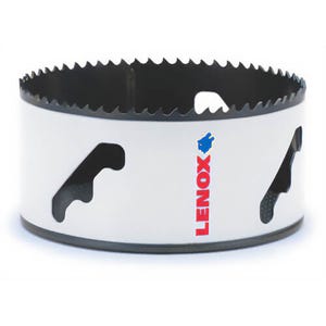 Lenox® Speed Slot® 3006666L Hole Saw with T2 Technology, 4-1/8 in dia, 1-7/8 in D Cutting, Bi-Metal Cutting Edge, 5/8 in Arbor