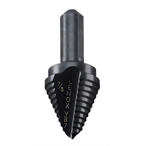 Lenox® Vari-Bit® 30887VB7 Step Drill Bit, 7/8 in dia Min Hole, 7/8 in dia Max Hole, 1 Step, HSS, 1 Hole Size, 3/8 in Shank