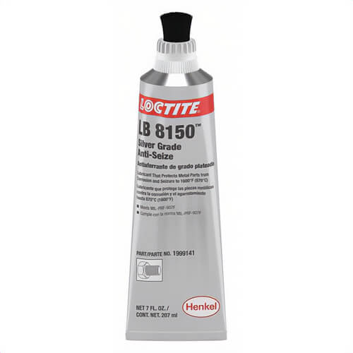 Loctite® 1999141 8150™ General Purpose Heavy Duty Anti-Seize Lubricant, 7 oz Tube, Paste Form, Silver, 1.25
