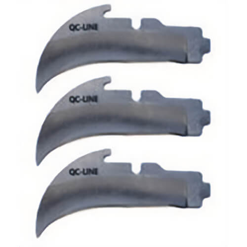 MADI LB-QC3PK-1P Lockback Quick-Change Lineman Pointed Blade Pack, 3 pc