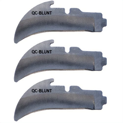 MADI LB-QC3PK-3B Lockback Quick-Change Lineman Blunted Blade Pack, 3 pc