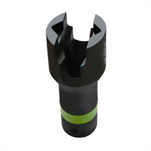 MADI SS-2 Slot Socket™ Plus, Impact Rated, Hi-Viz ID Band, Multi-Purpose Lineman Tool, 1/2 in Drive