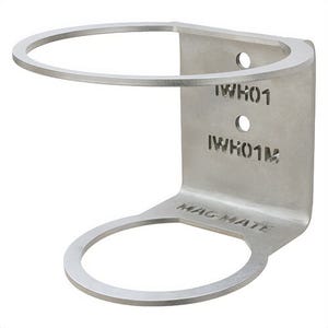 Mag-Mate® IWH01 Impact Wrench/Heat Gun Holder with Non-Magnetic Base, 3-3/8 in dia Upper Opening, 2.35 in dia Lower Opening