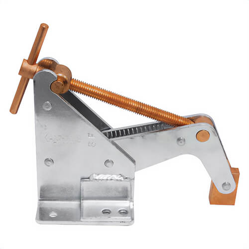 Mag-Mate® K060TQ Kant-Twist® Standard Quick Acting Hold Down Clamp with Copper Plated Jaw, Screw and Handle, 6 in Jaw Opening