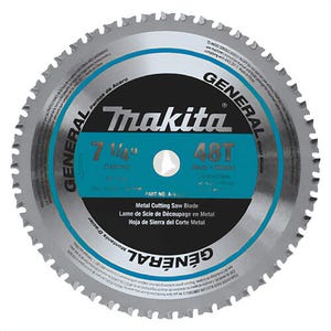 Makita® A-93837 Saw Blade, 7-1/4 in dia x 0.063 in thick, 5/8 in Arbor, 48 Teeth