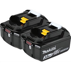 Makita® BL1830B-2 LXT Lithium-Ion 3 Ah, 18V