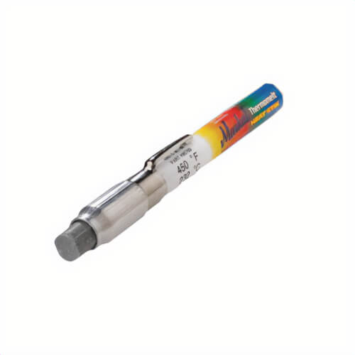 Markal® 086859 Thermomelt® Temperature Indicator, 650°F, 1/2 in Flat Tip, 5 in L