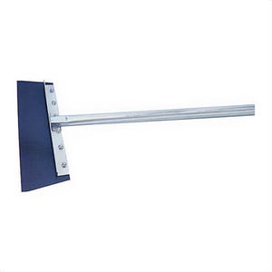 Marshalltown® 16398 Floor Scraper with Handle, 4 in L x 20 in W, Spring Steel Blade, Steel Handle