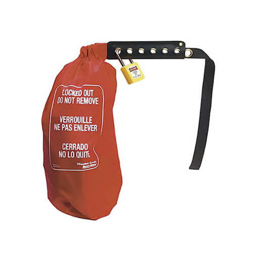 Master Lock® 453XL Electrical Oversized Plug And Hoist Control Cover, for use with Odd Size