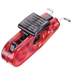 Master Lock® S2390 Miniature Pin-Out Standard Circuit Breaker Lockout, for use with All Master Lock®