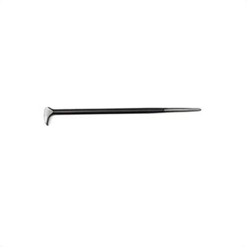 Mayhew™ 40150 Lady Foot Round Body Pry Bar, Right Angle Chisel/Straight/Tapered Point Tip, 12 in OAL, Alloy Steel