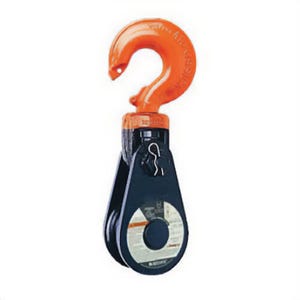 McKissick® 119507 430 Super Champion Snatch Block with Hook, 1-1/4 in, 30 ton Load, 20 in OD