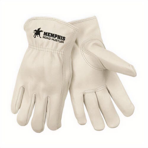 MCR Safety 3200S Road Hustler 3200 Premium Grade General Purpose Gloves, Drivers, Gunn Cut/Keystone Thumb/Standard Finger Style