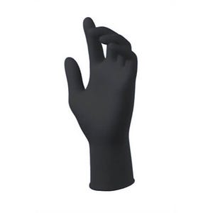 MegaMan® N264887 Nitrile Exam Glove, Powder Free, Black, 3X-Large,, 4 pk, MM-128-110-DRK Series