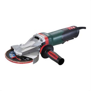 Metabo® 613085420 Flat Head Electric Angle Grinder, 6 in dia Wheel, 5/8-11 UNC Arbor/Shank, 110 to 120 VAC