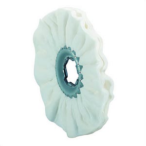 Metabo® 623509000 Soft Polishing Ring, 4 in dia x 3/8 in Thick, Cotton Web