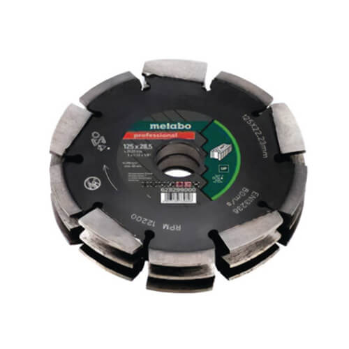 Metabo® 628299000 Diamond Slotting Blade, 5 x 1-3/16 x 7/8