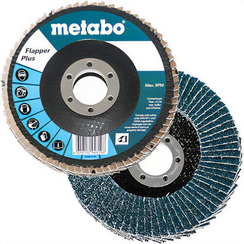 Metabo® 629420000 Flapper Plus, 4 1/2 in, 60, 7/8 T29, 10 ea