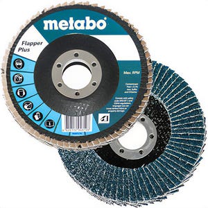 Metabo® 629420000 Flapper Plus, 4 1/2 in, 60, 7/8 T29, 10 ea