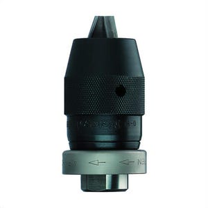 Metabo® 636226000 Futuro Top Keyless Quick Action Drill Chuck with Coolant Through, 1/32 to 1/2 in Capacity