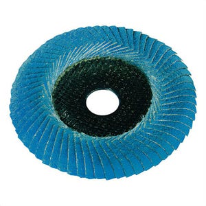 Metabo® 626463000 Flexiamant Super Contaminant-Free High Performance Coated Abrasive Flap Disc with Fins, 5 in dia