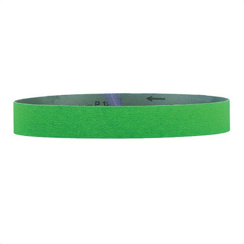 Metabo® 626308000 High Performance Coated Abrasive Belt, 1-1/2 in W x 30 in L, P60 Grit, Medium Grade, Ceramic Abrasive